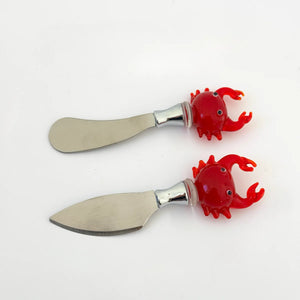 Crab Cheese knife & Spreader