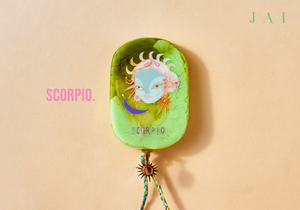 Jai Vasicek Scorpio Resin Starsign Tile