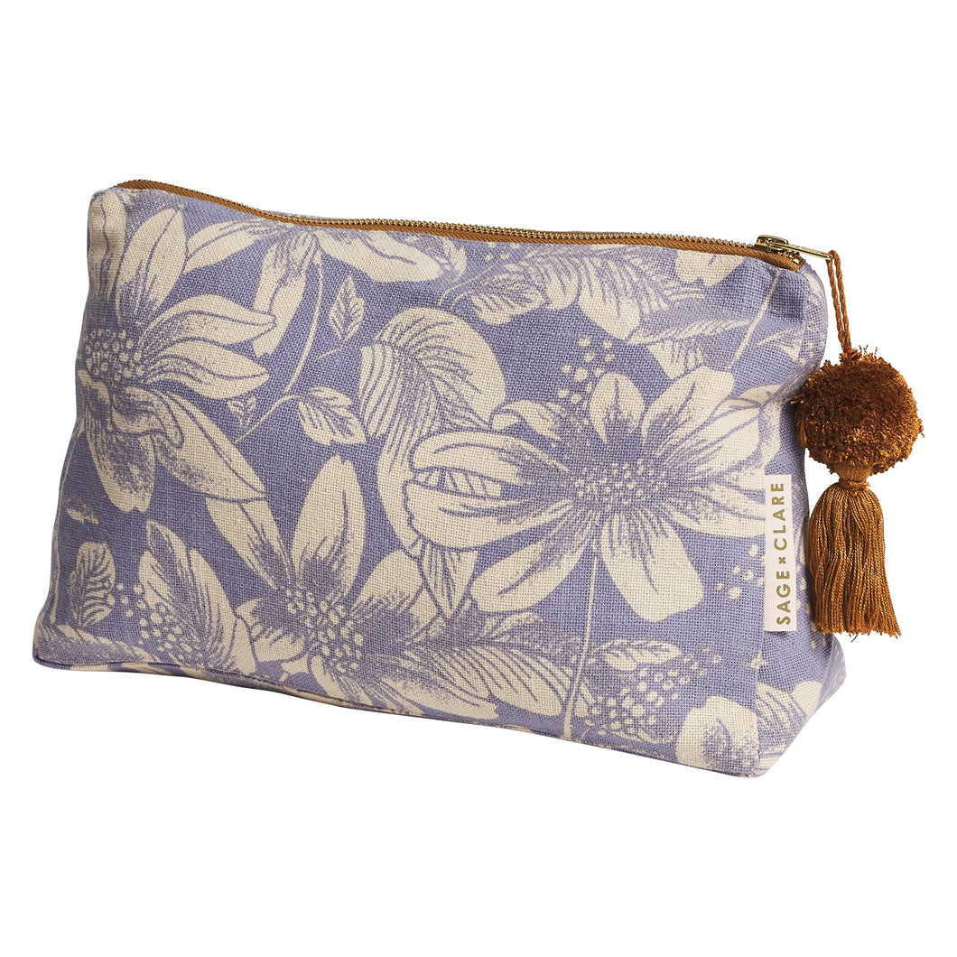 Sage & Clare Amrita Cosmetic Bag - Storm
