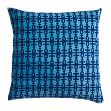 Load image into Gallery viewer, Sage &amp; Clare Amata Velvet Cushion - Blue
