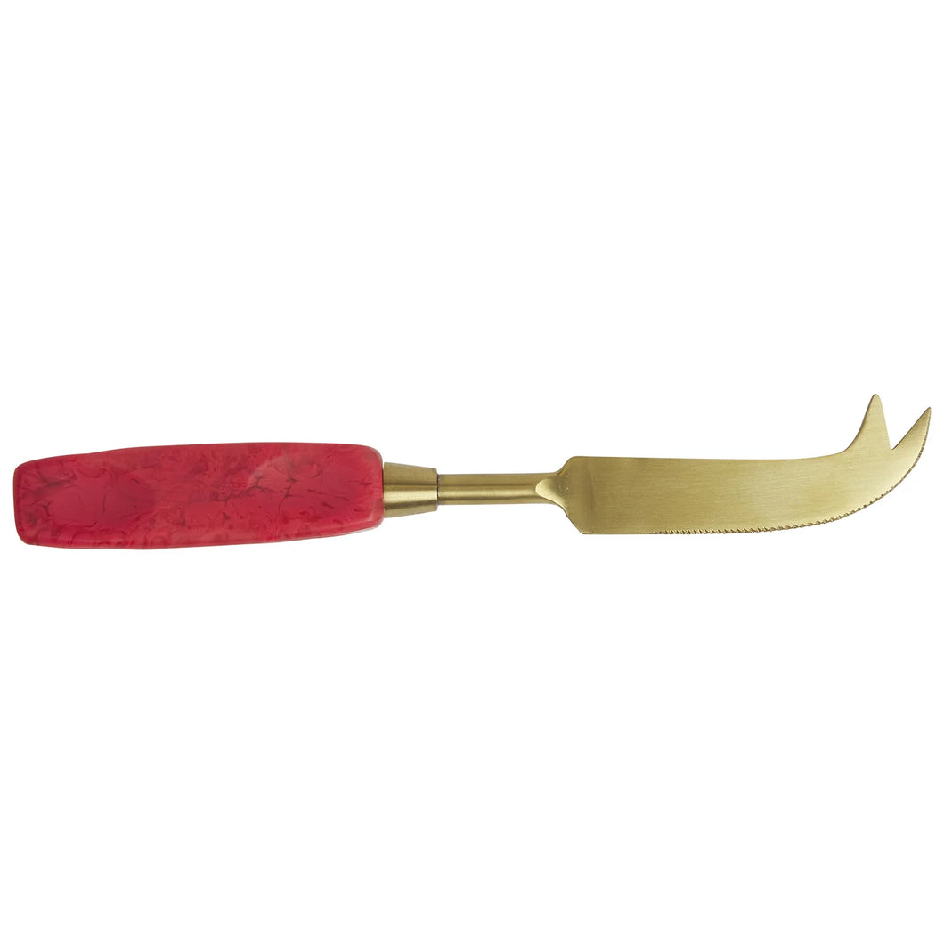 Sage & Clare Penny Cheese Knife - Raspberry