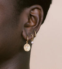 Load image into Gallery viewer, Kirstin Ash By The Sea Hoops (18K GOLD PLATED)
