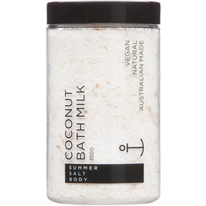Summer Salt Body Coconut Bath Milk - 350g Tub