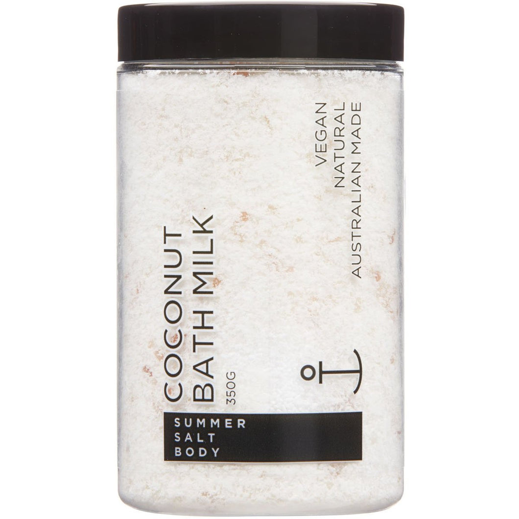 Summer Salt Body Coconut Bath Milk - 350g Tub