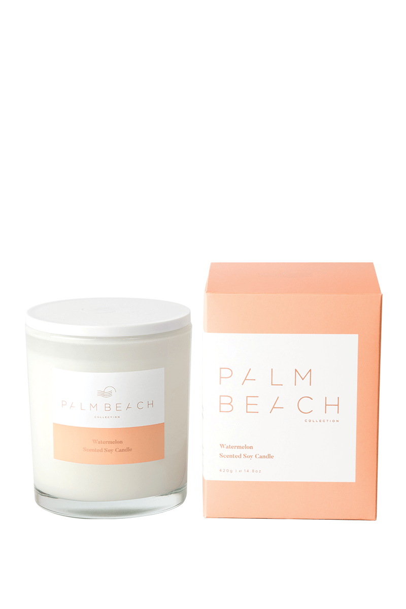 Palm Beach Watermelon soy candle 420g
