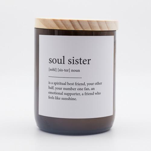 The Commonfolk Collective Quote Soy Candle - Soul Sister