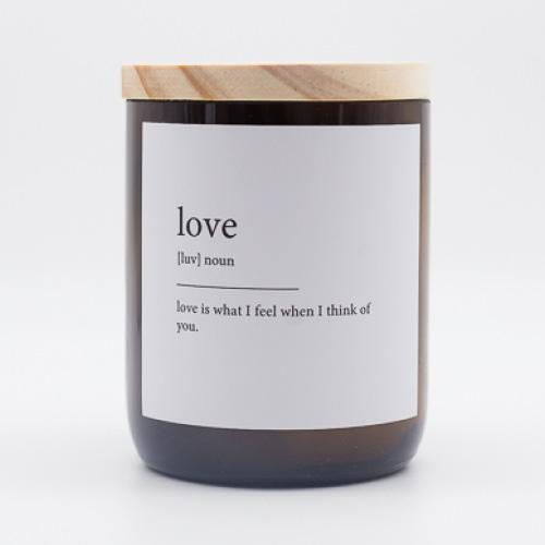 The Commonfolk Collective Quote Soy Candle - Love