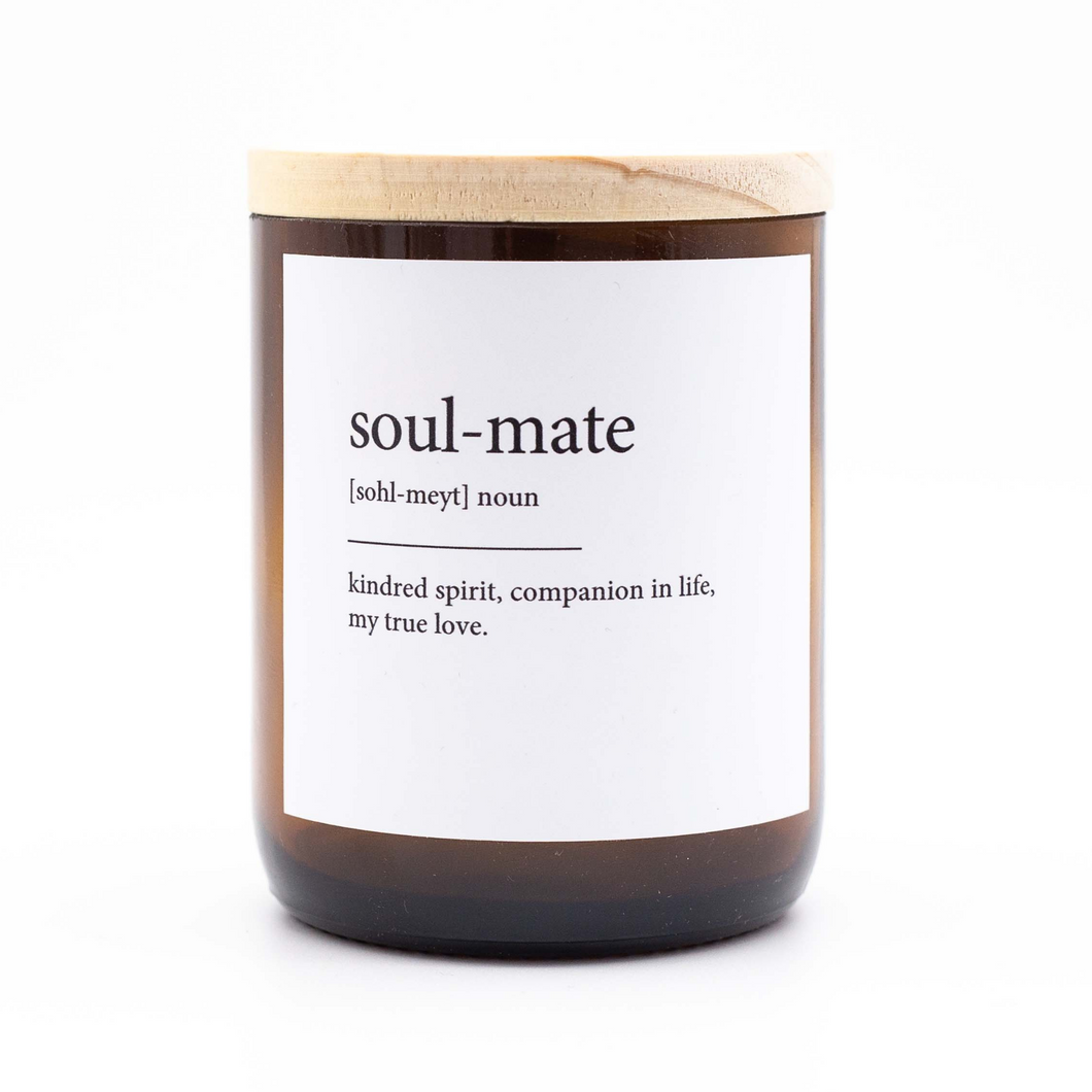 The Commonfolk Collective Quote Soy Candle - Soul Mate