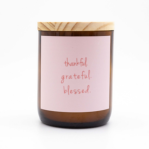 The Commonfolk Collective Thankful Candle