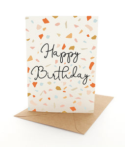 Terrazzo Birthday