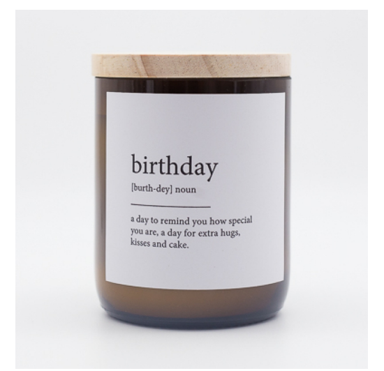 The Commonfolk Collective Quote Soy Candle - Birthday