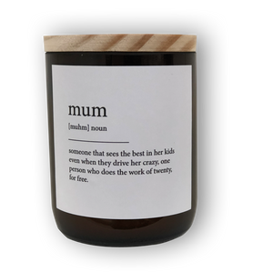 The Commonfolk Collective Quote Soy Candle - Mum