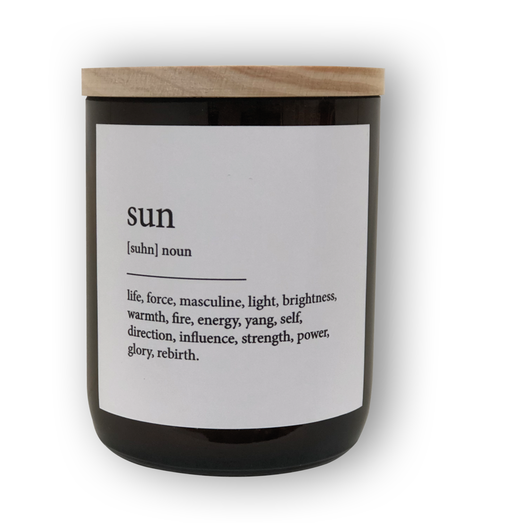 The Commonfolk Collective Quote Soy Candle - Sun